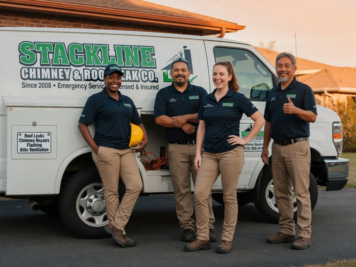 Chimney flashing repair company in San Jacinto, CA